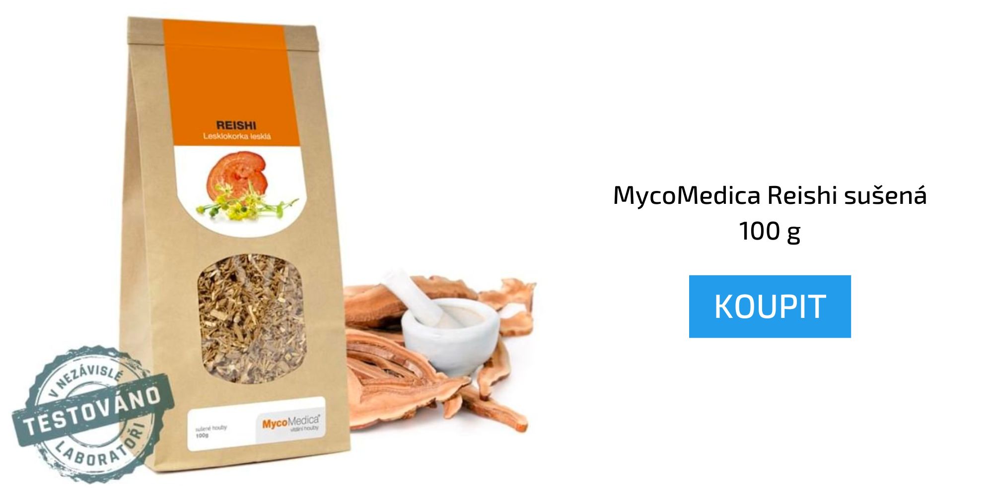 MycoMedica Reishi sušená